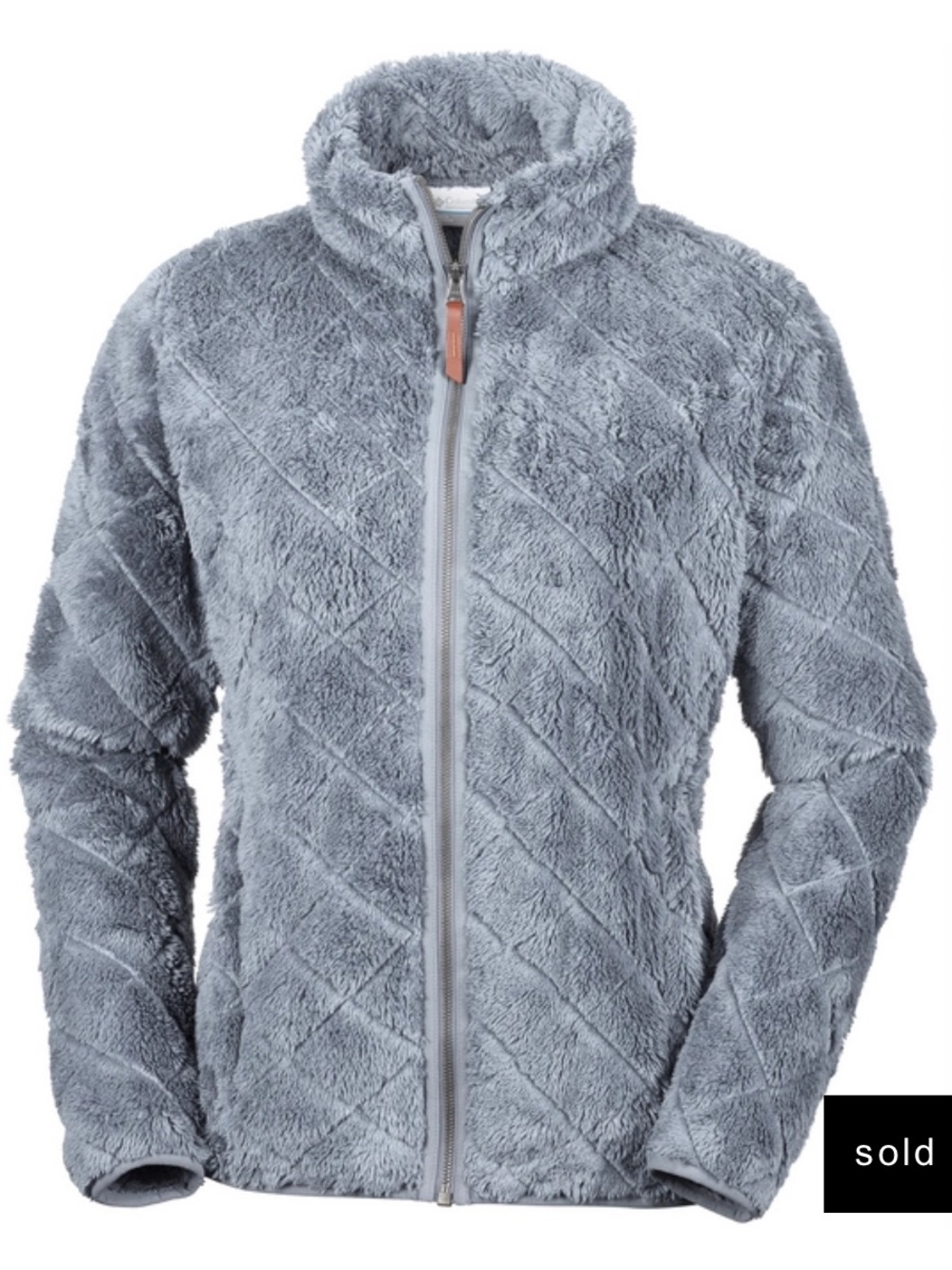 Columbia Fire Side Sherpa Full‑Zip Jacket Blue Green Medium